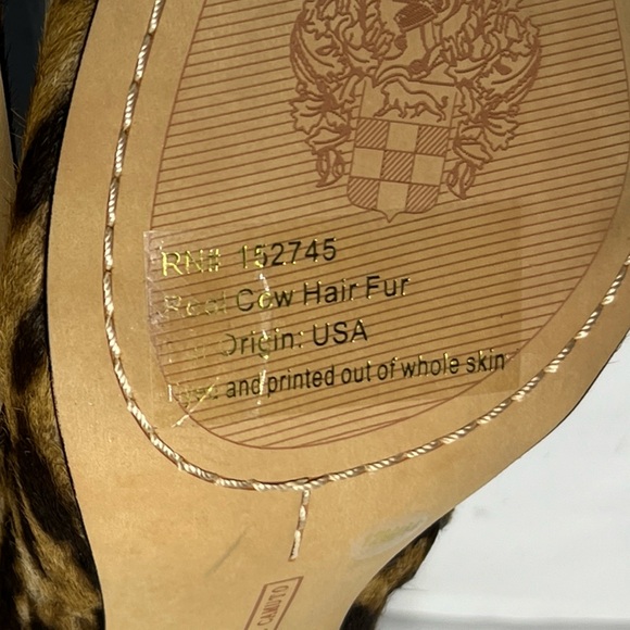 Vince Camuto Sestrind Animal Print Bootie Size 12US - New with Defects - Picture 11 of 12